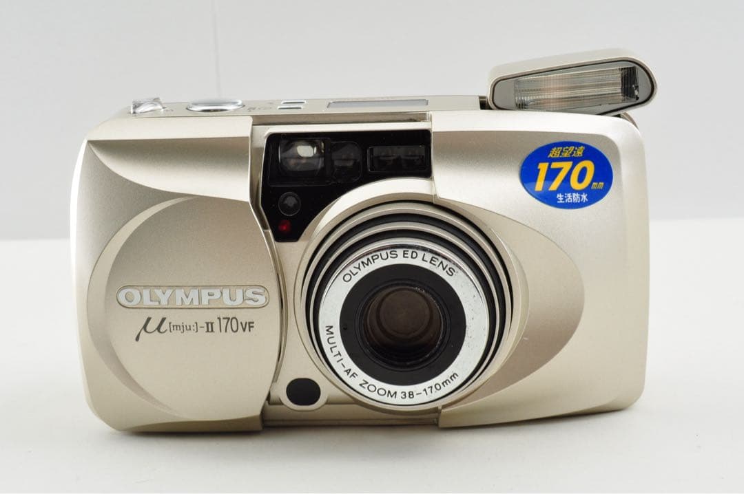 美品　OLYMPUS μ-ii mju 170 VF ミュー フィルムカメラ