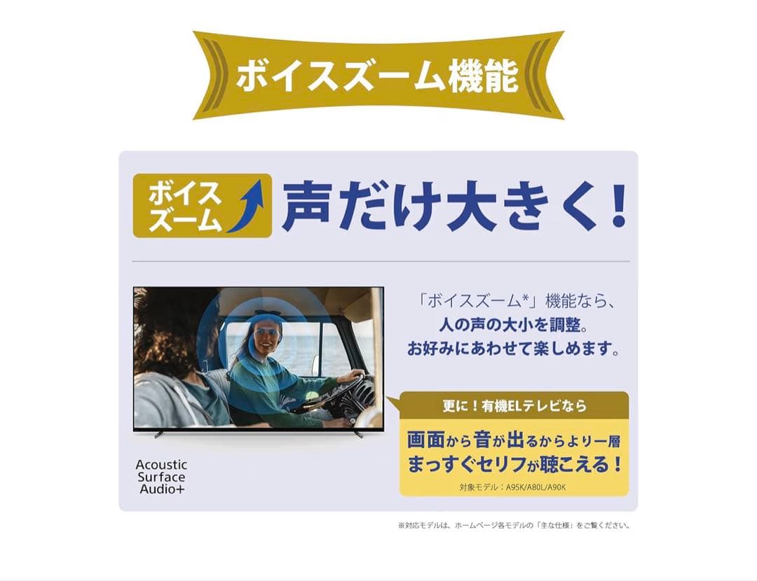 【送料無料】SONY 2022年製 55型 BRAVIA XRJ-55A95K