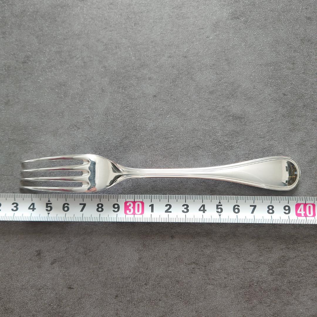 美品 希少 クリストフル アルビ デザートフォーク 3点