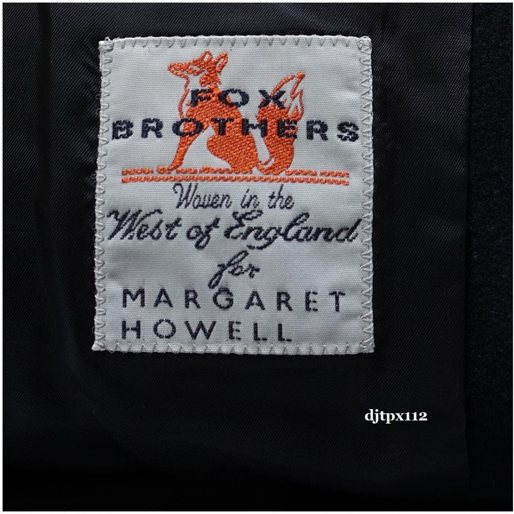 新品同様*マーガレットハウエル×FOX BROTHERS フランネル ジャケット