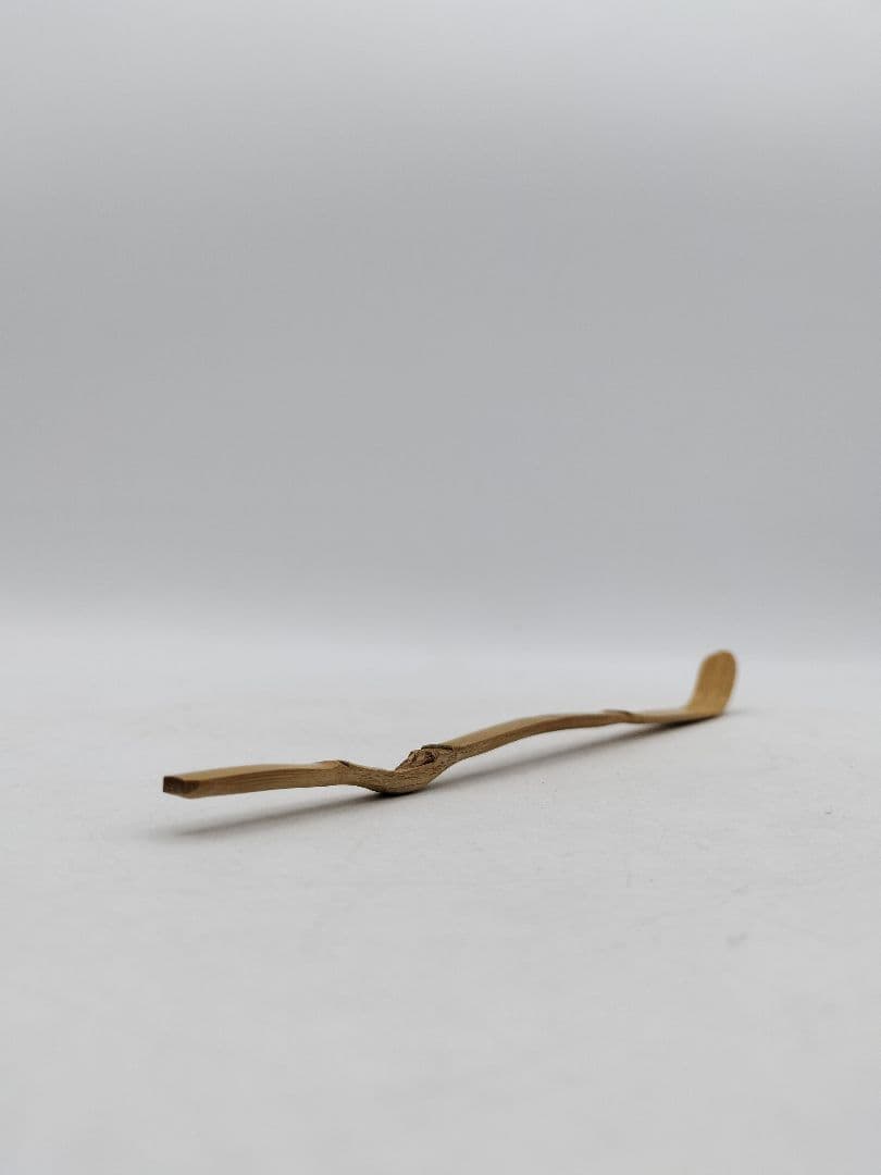 c871 茶杓 銘『寒山』　三ツ節茶杓 高桐院　上田義山　木箱 茶道具 古物