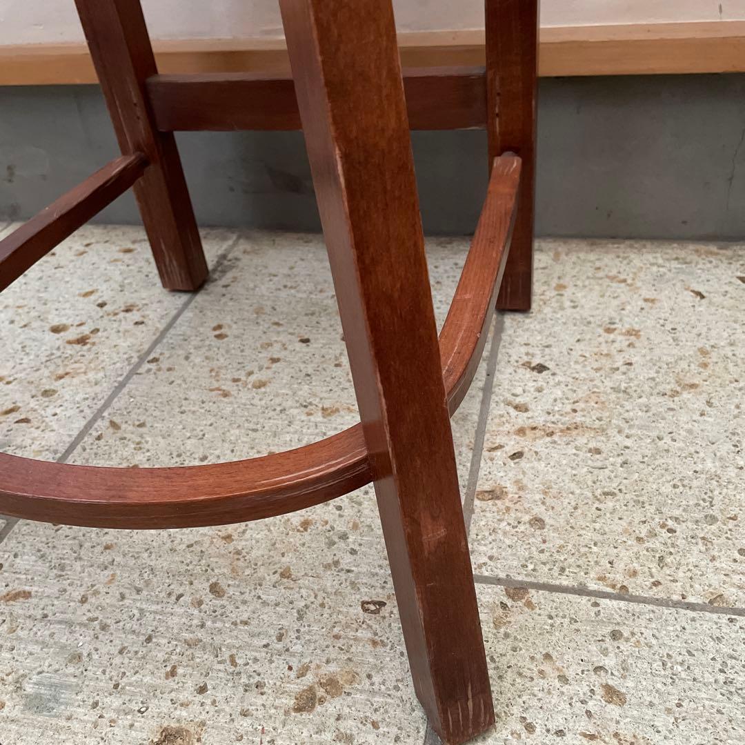 カウンターチェア　木製ハイチェア　1脚①