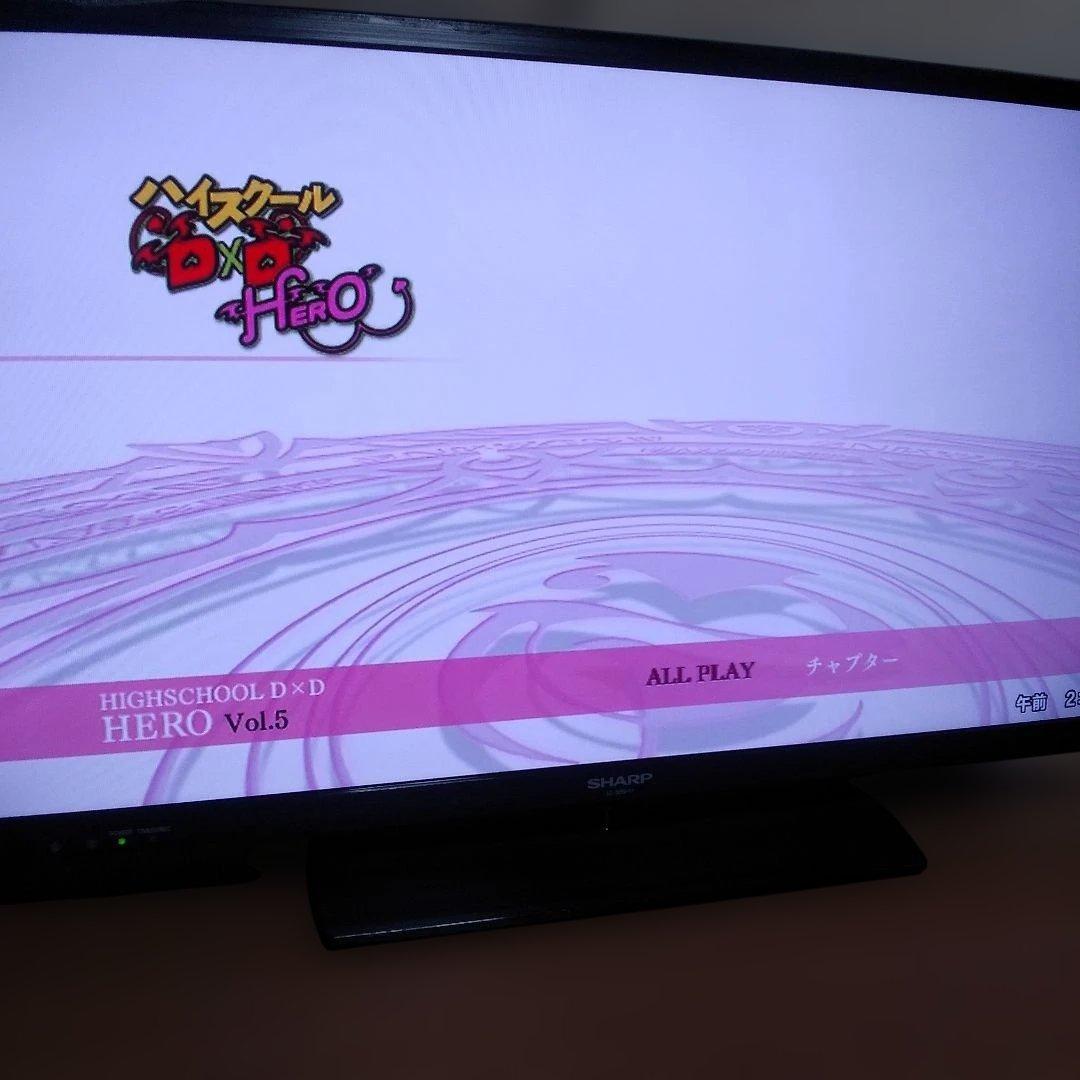 アニメハイスクールD×DBorN全6巻+HERO全6巻DVD全12巻セット