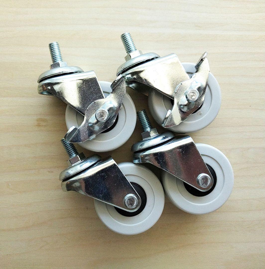 【最終値下げ】 無印良品 スチールユニットシェルフ ♪キャスター付き♪