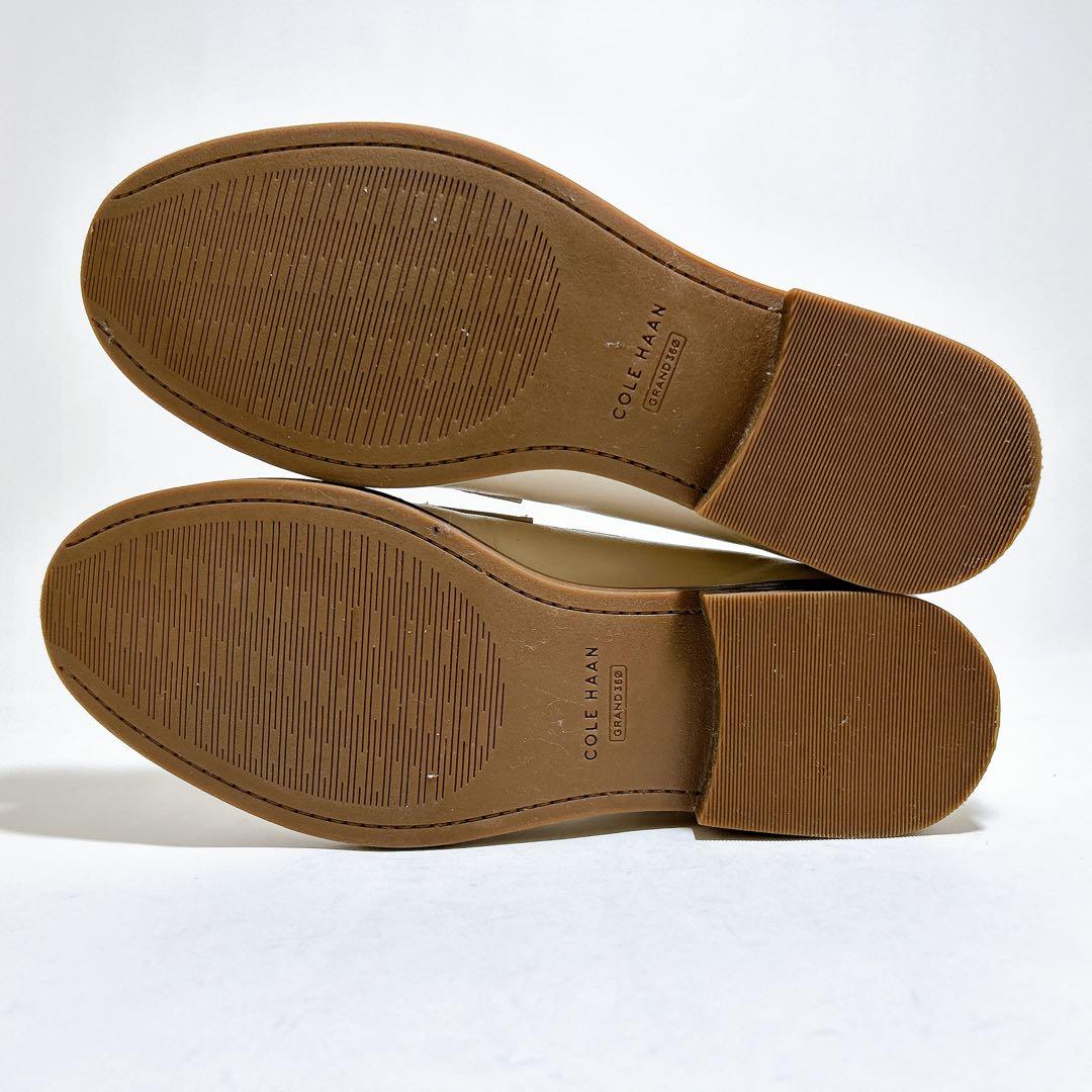 極美品☆コールハーン スタッシ ペニーローファー レザー 本革 23.5cm