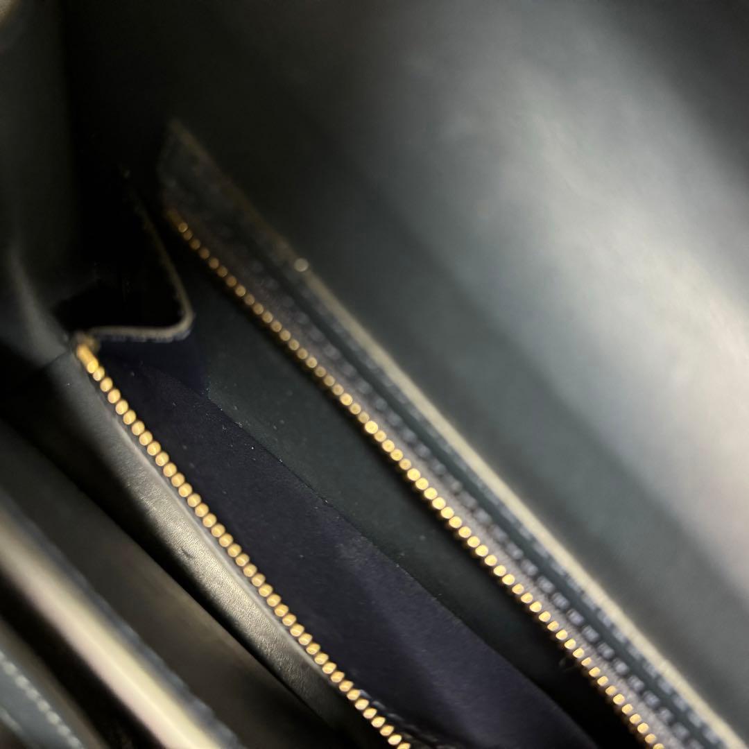 希少！RSVP GOLDEN EYES スムースカーフスキンショルダー　ネイビー