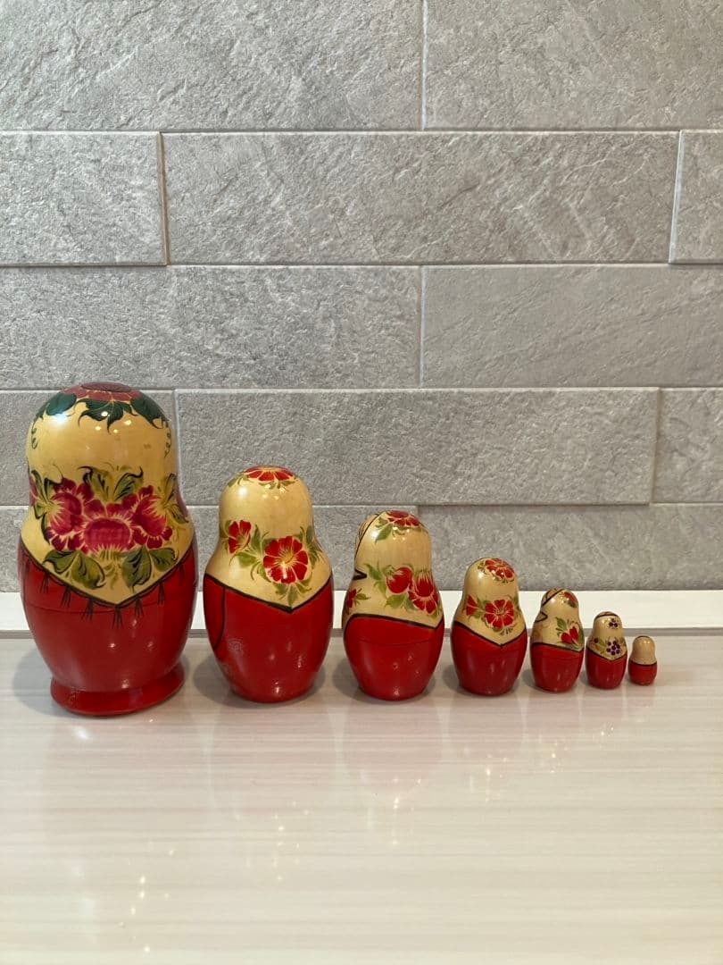 ビートルズマトリョーシカとマトリョーシカ2体セット