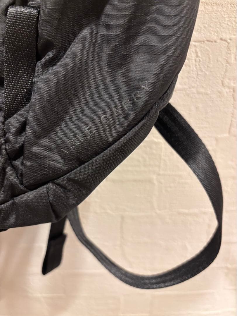 リョーマさま専用　ABLE CARRY 男性用リュック　ブラック　25ℓ