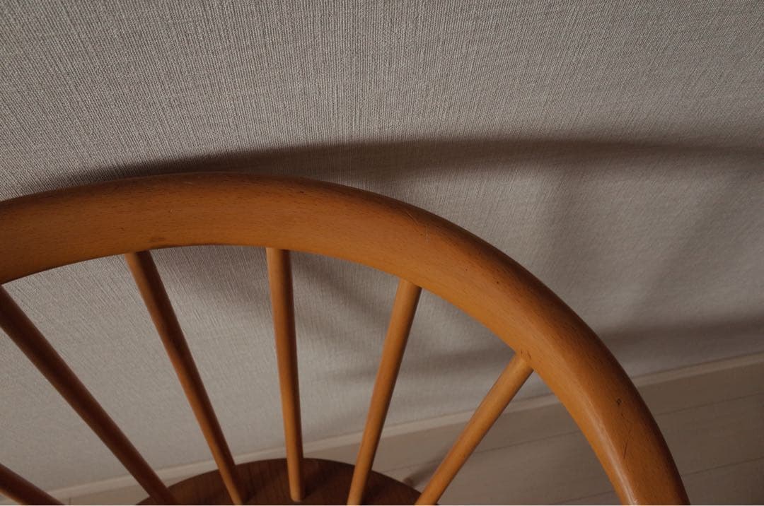 アーコールERCOLスモーカーズチェア/カウホーンチェア/英国アンティークチェア