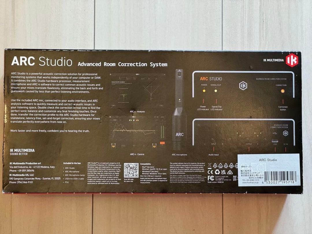 IK Multimedia ARC Studio 新品・未開封品