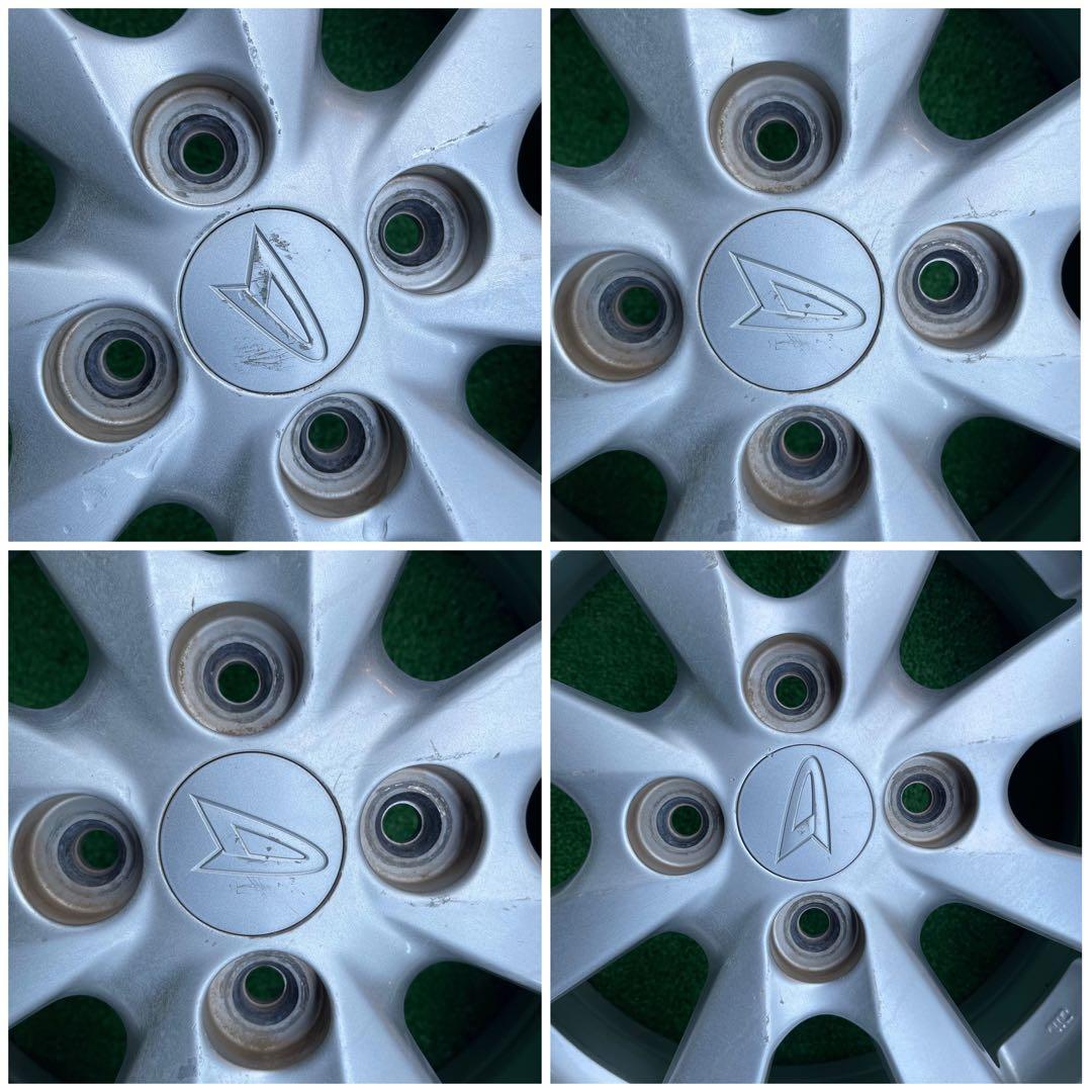 ダイハツ純正アルミホイール　14×4.5 PCD 100+45　4本セツト。