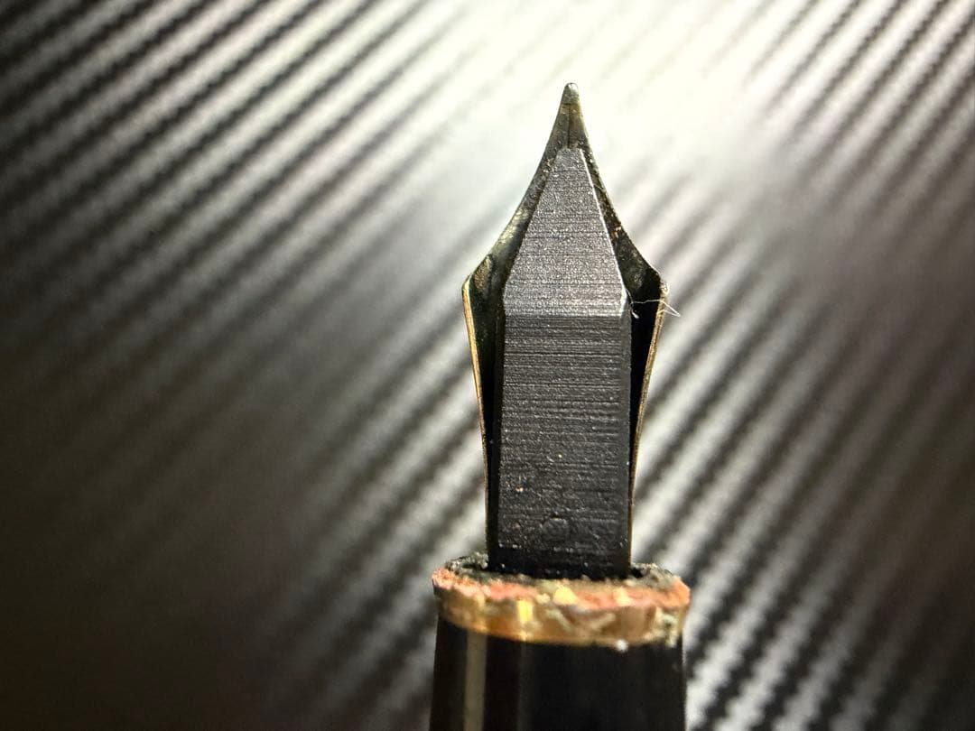 エボナイト芯 モンブラン 144 ボルドー 全金 F 細字 万年筆