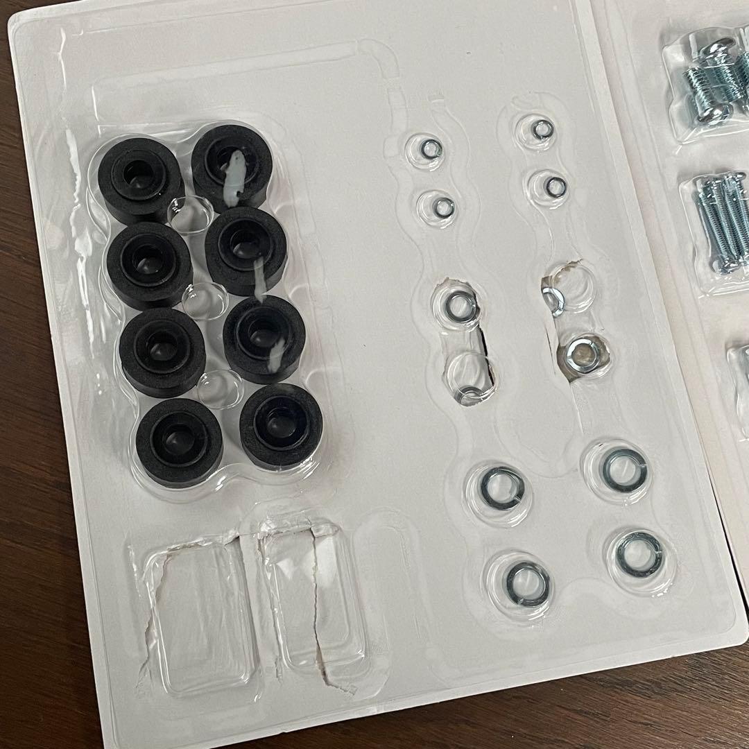 【ハヤミ工業】 TIMEZ KF-770 壁寄せテレビスタンド 付属品多数