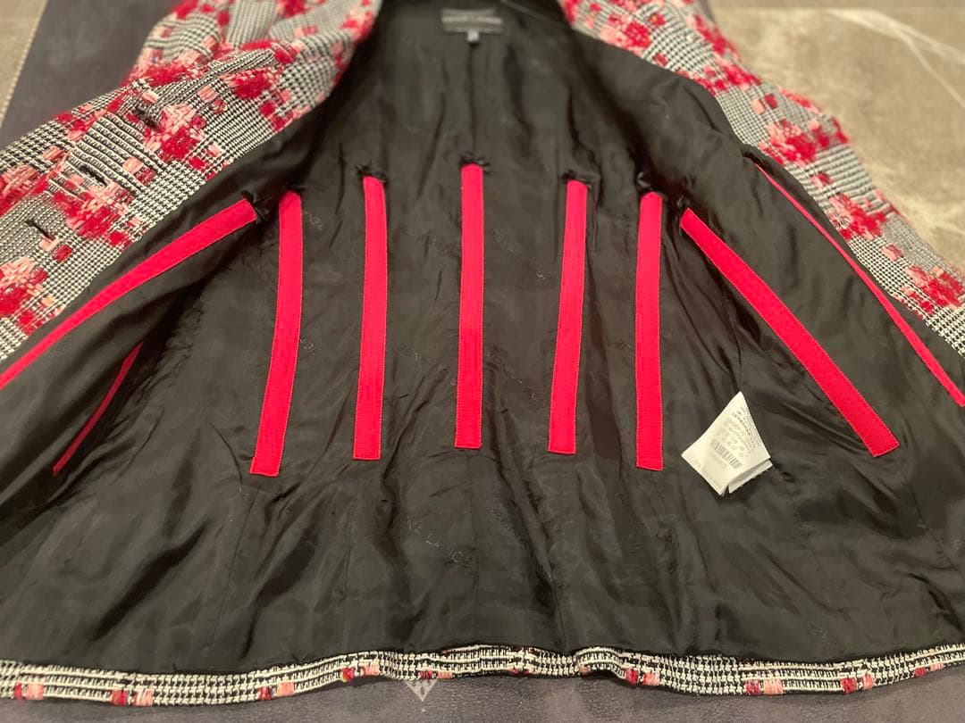 春服　RENA LANGE 華やぐ立体ツイードジャケット 卒業式　入学式