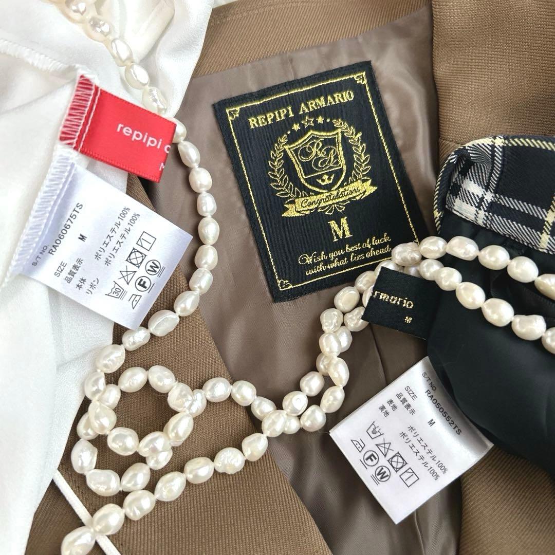 極美品✨タグ付き❤️豪華5点セット☆レピピアルマリオ 卒服 フォーマル 　M