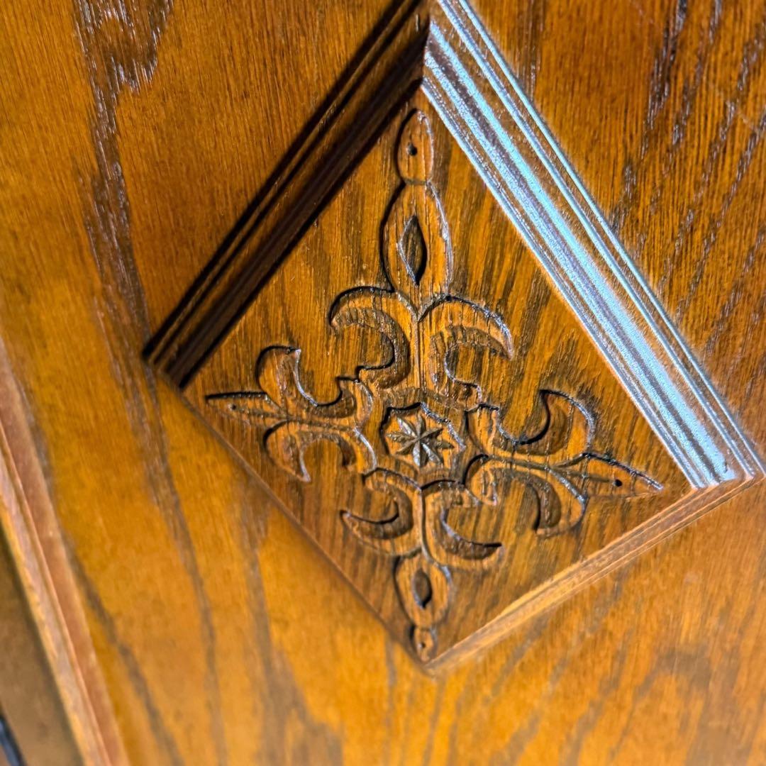 HR880 【希少】三越 Brugge ブルージュオーク無垢 サイドボード