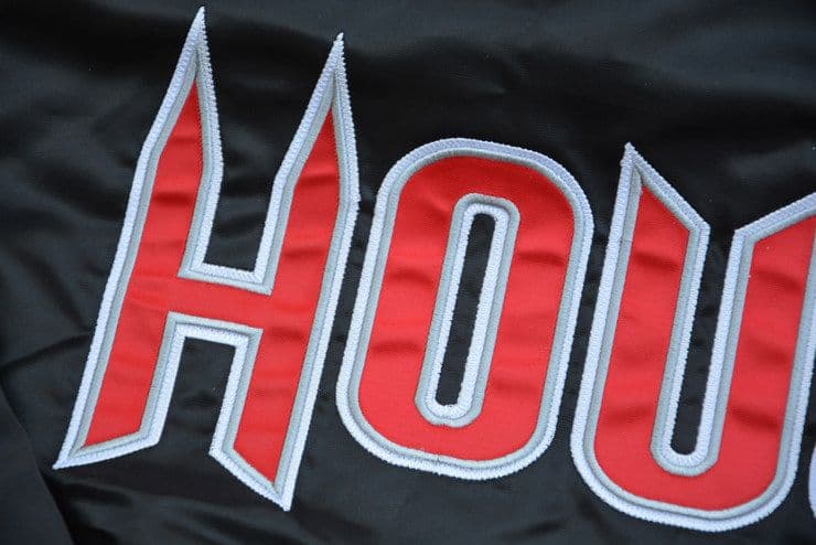 マジェスティック NBA ヒューストン ロケッツ スタジャン ジャケット 2XL