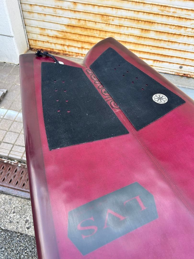 値下げ LVS サーフボード ラバーズ FISH 1フィッシュ5'6\"中古