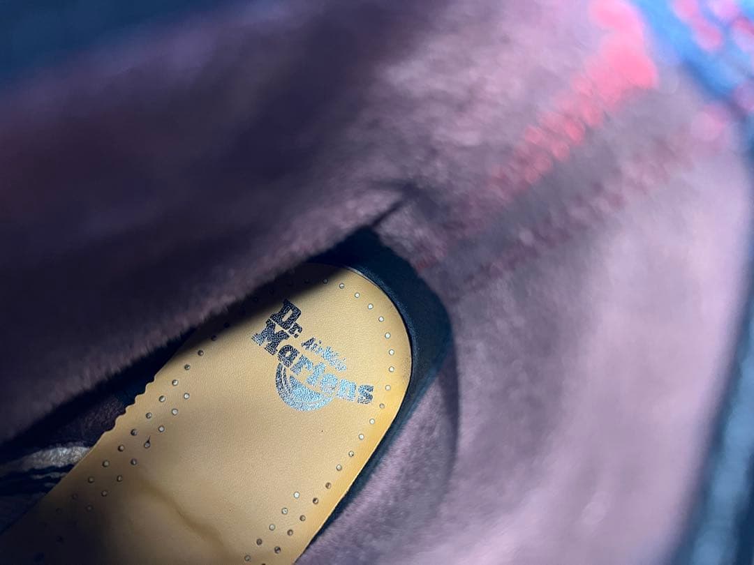 UK9_28cm Dr.Martens 1460 8ホールブーツ チェリーレッド