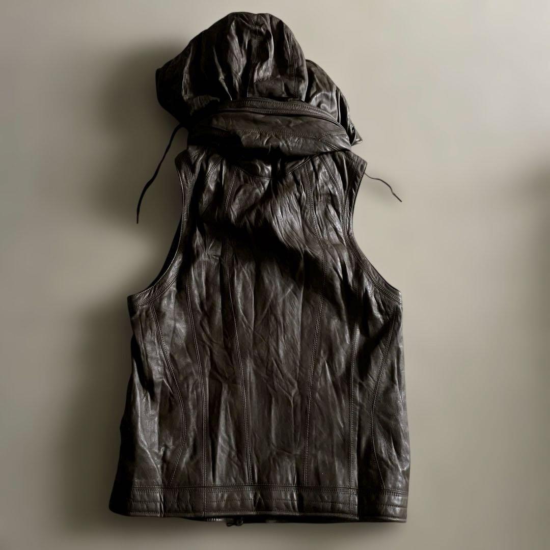 goa leathe gimmick bono jacket レザー ベスト