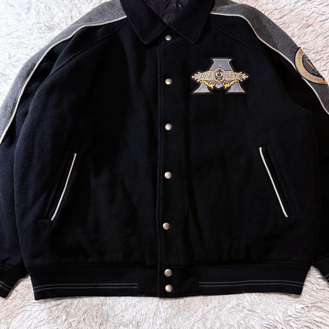 ひー✨90s AVIREX リバーシブルスタジャン キルティング