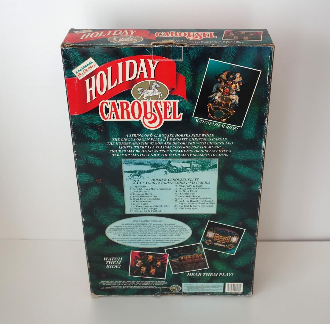 ミスタークリスマス　Mr. Christmas　ホリデーカルーセル