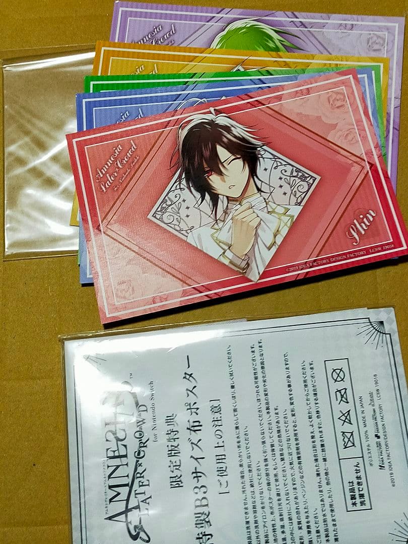 【Switch限定版2個】アムネシア AMNESIA レイター×クラウド