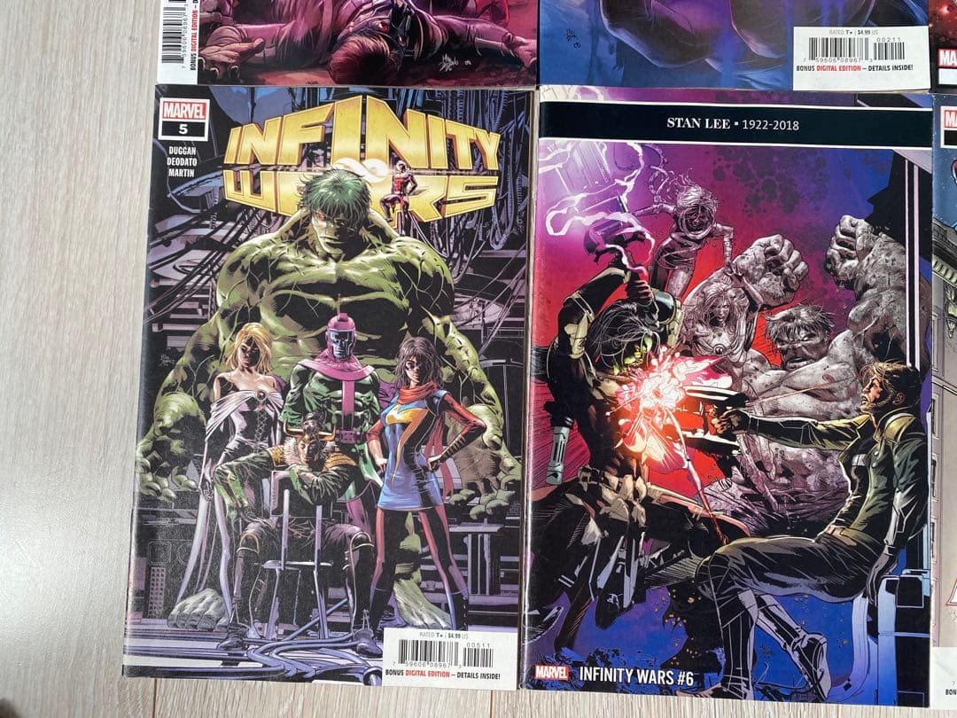 アメコミ スパイダーマン　エックスメン　マーベル　リーフ　 コンプリートセット