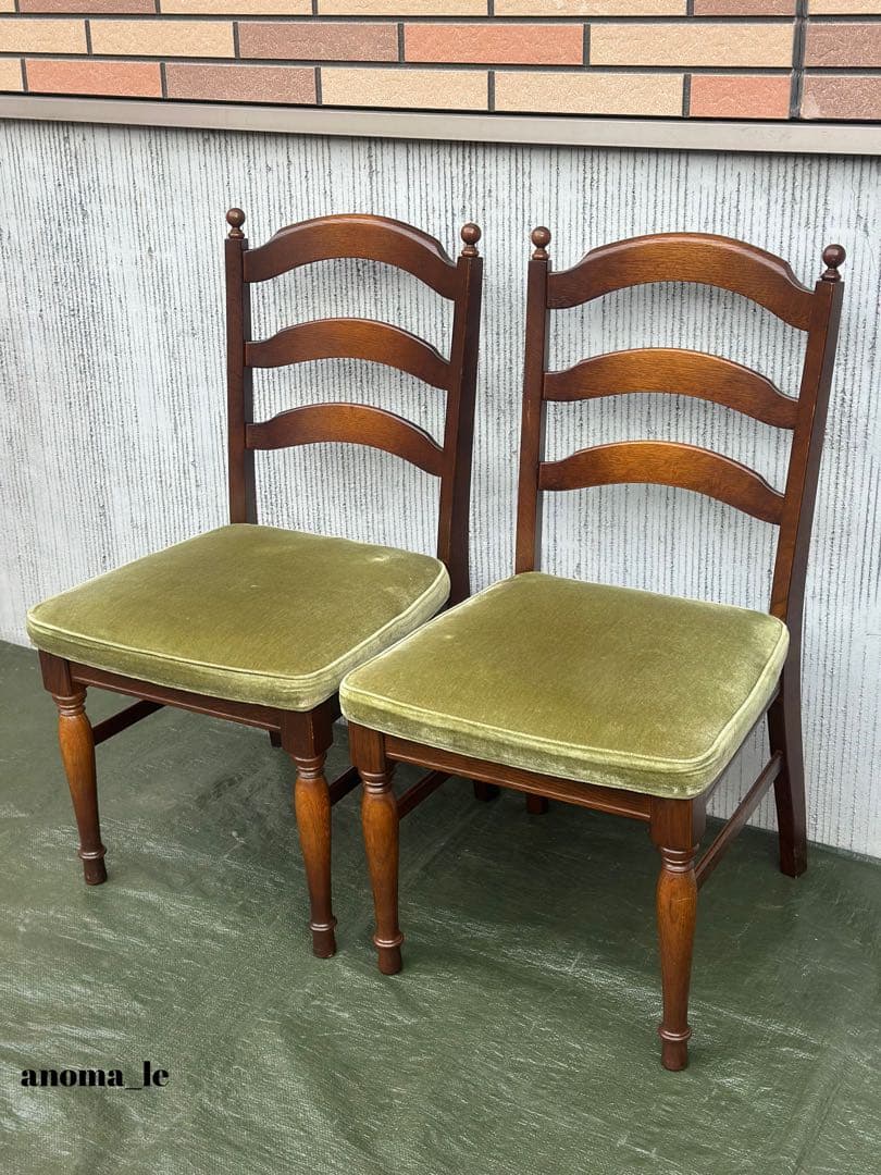 【ダイニングチェア】飛騨産業　キツツキ　ラダーバックチェア　ヴィンテージ◎