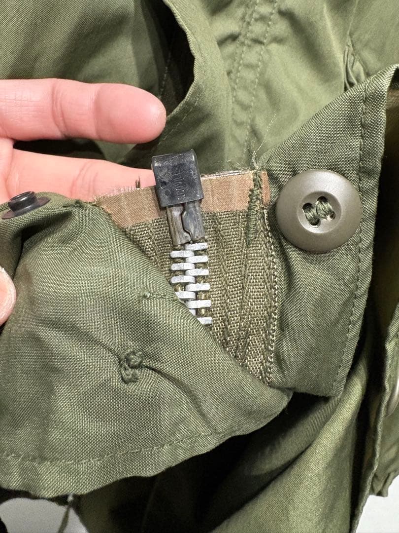 yomogi初期アルミジップ　フィッシュテールパーカーモッズコート