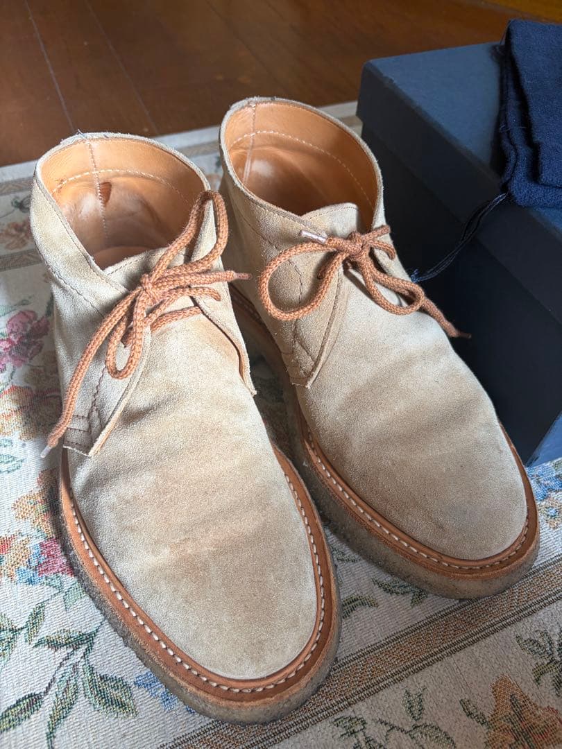 Tricker's SAND SUEDE デザートブーツ / ボーイズマーケット
