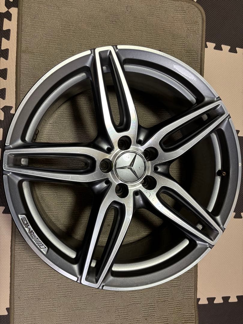 メルセデスベンツ　Eクラス　19インチ　5本ツインスポークアルミ　4本セット中古