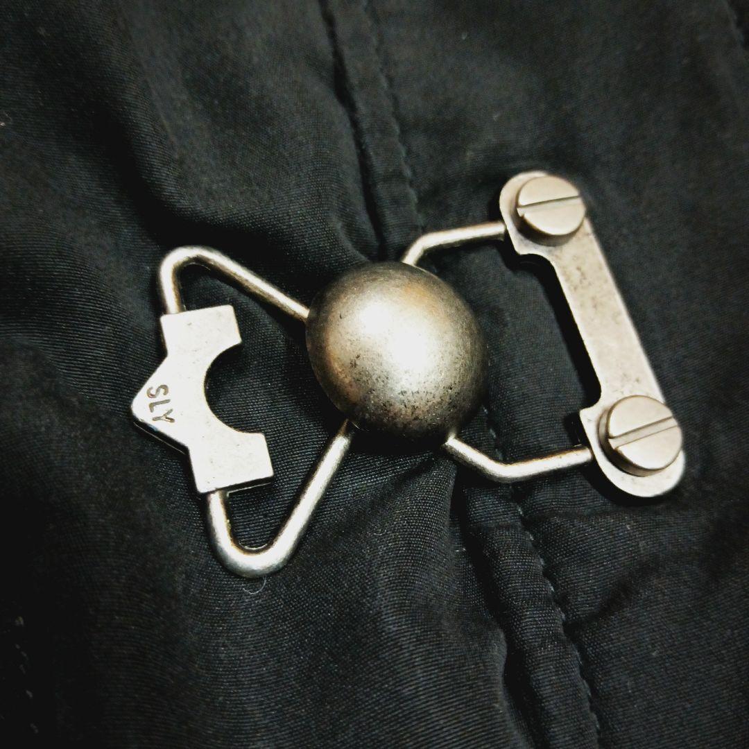 SLY スライ ラクーンファーモッズコート フェアリーグランジ ブラック Y2K