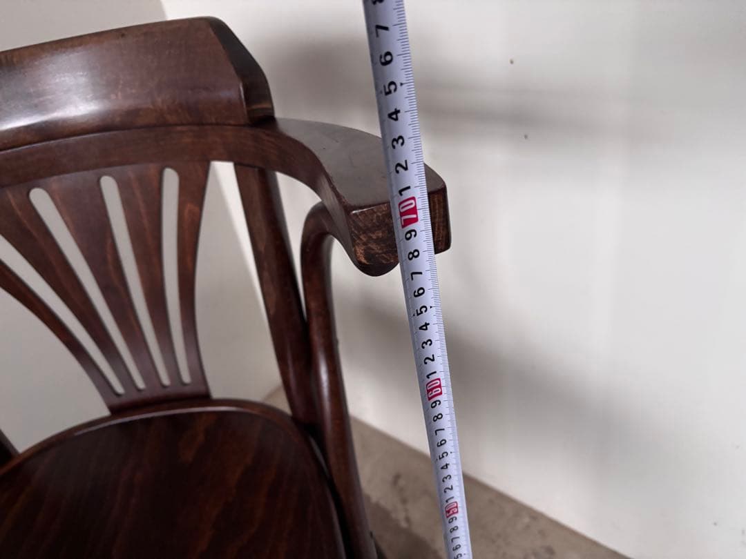 ベントウッドアームチェア Maruni マルニ木工　曲木　椅子　ダイニングチェア