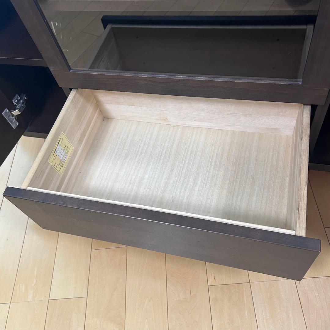 マルヨシ民芸　テレビ台　楕円　天然木　幅105 希少　丸脚　アンティーク