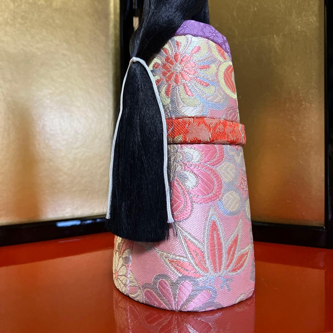 真多呂人形　古今人形　彩明立雛　コンパクト　お雛様　木目込み人形　収納飾り