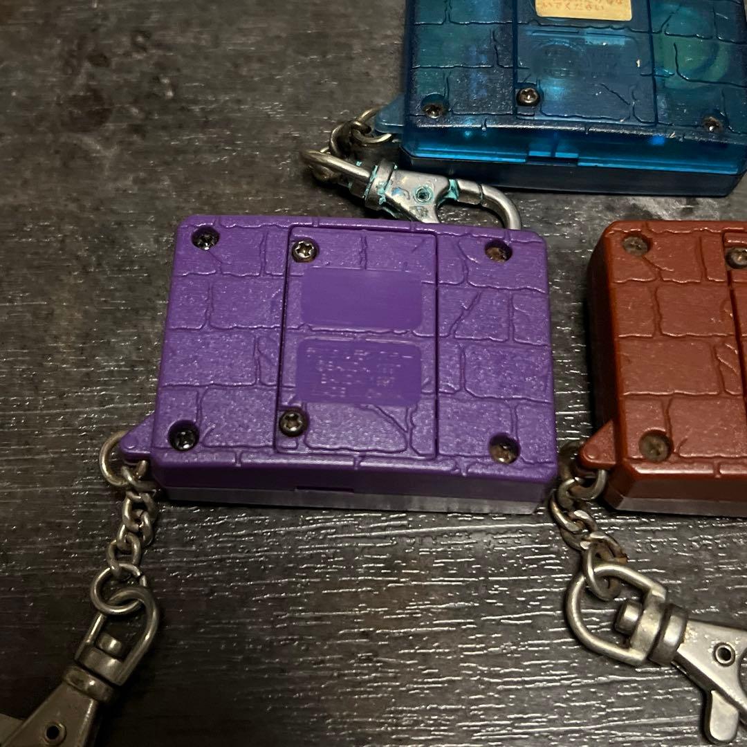 ★デジタルモンスター デジモン クリアブルー パープル ブラウン ※動作確認済