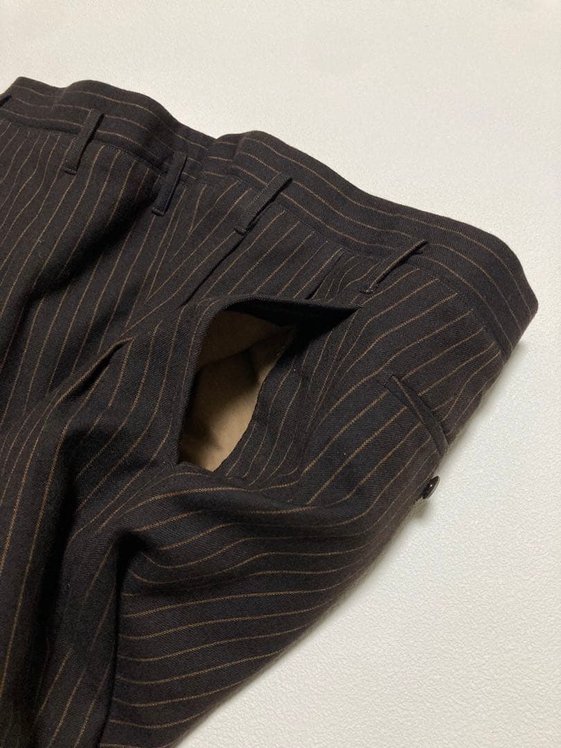 着画有り 60s vintage 昭和 スーツ セットアップ ダブル ウール