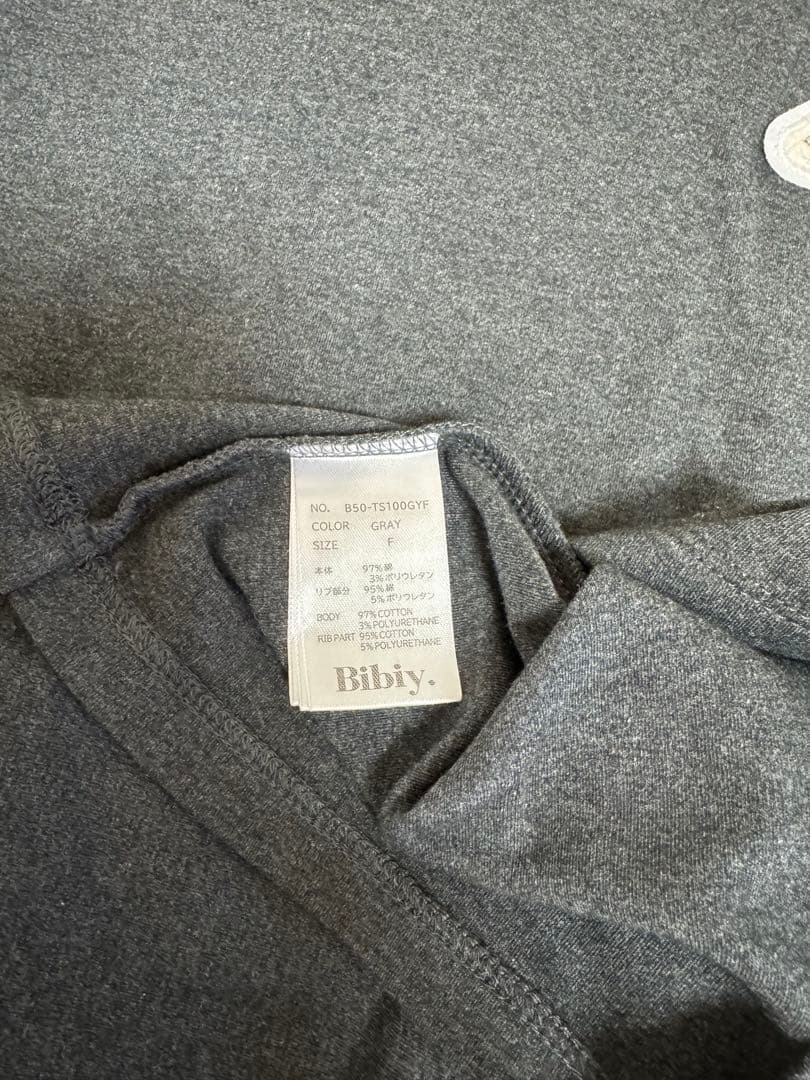 美品 bibiy. B.STAR TEE GLAY