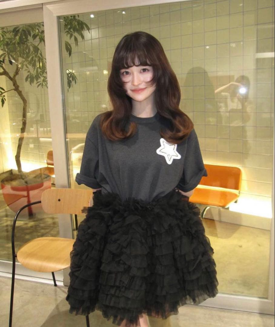 美品 bibiy. B.STAR TEE GLAY