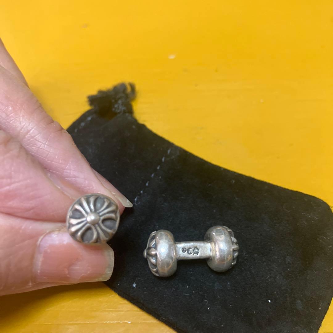 クロムハーツ CUFFS BARBELL/カフスバーベル クロスボール2個