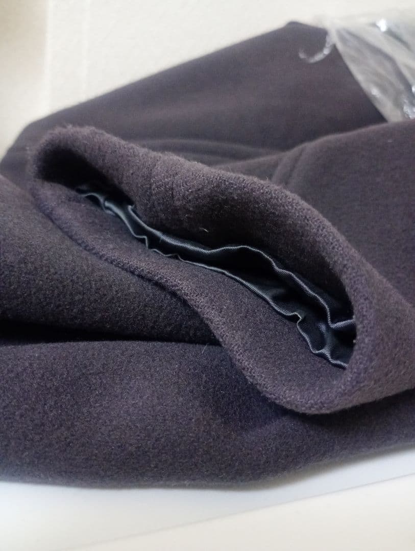 「moa」NOBLE　カラーレスジップショートコート　36