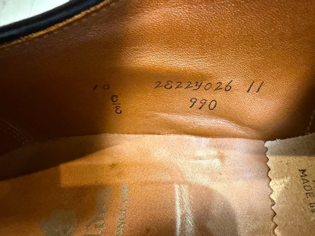 Alden 990 10E オールデン プレーントゥ alden990