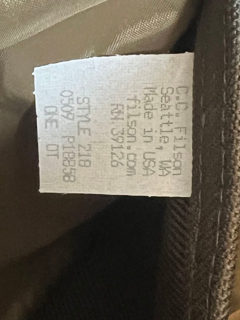 もっちゃん】フィルソン　ラギットツィル トラベル キットバック　アメリカ製