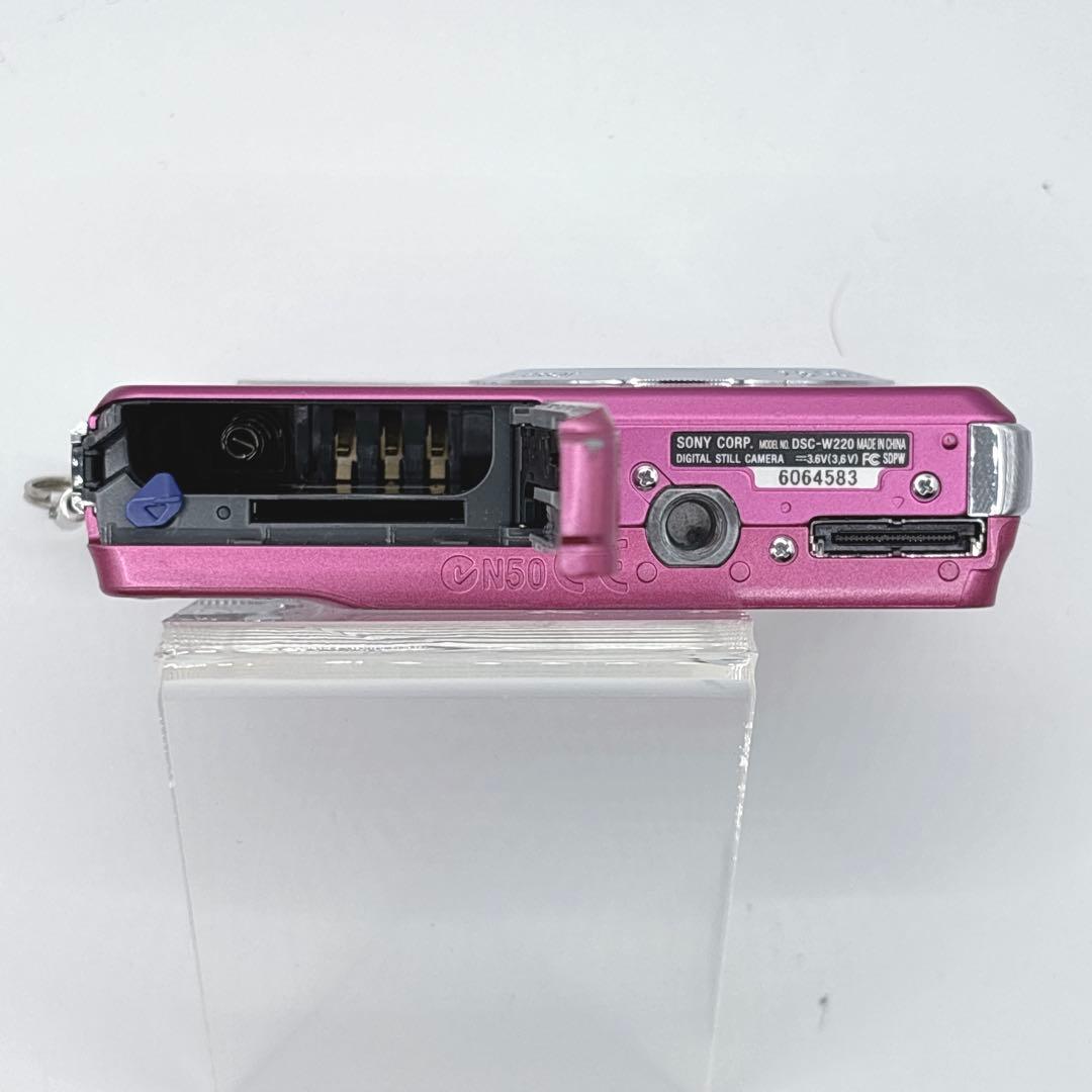 Sony Cyber-shot DSC-W220　ピンク デジカメ コンデジ