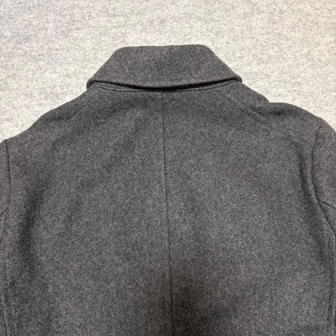 PPFM ナポレオンジャケット 銀ボタン ウール グレー M Y2K