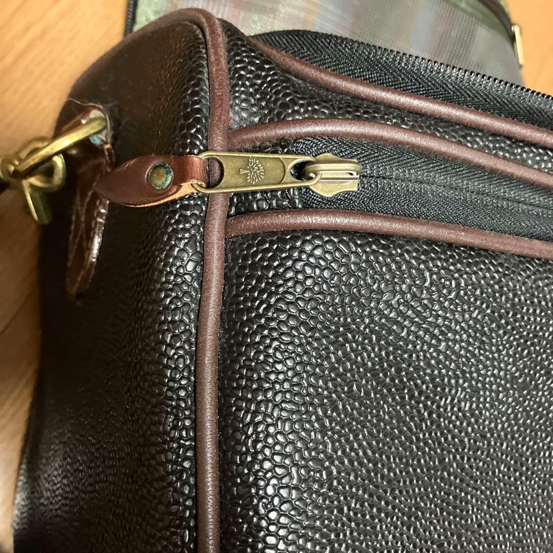 【ジャンク】Mulberry マルベリー ボストンバッグ