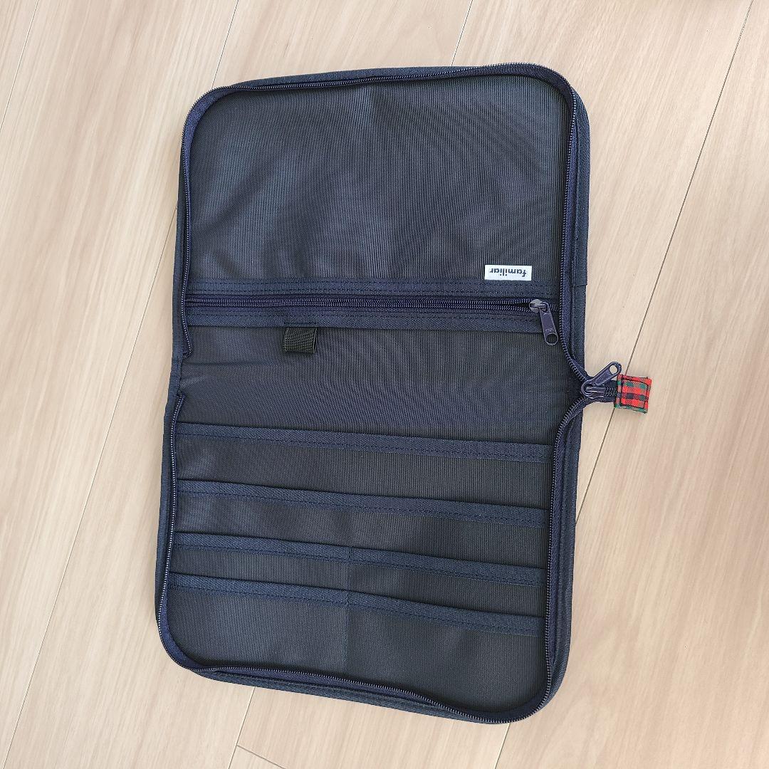 完売品familiar 母子手帳ケース チェック柄 003