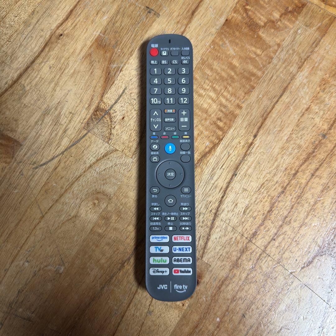 JVC 65V型 4K 液晶テレビ JL-65YS10 Fire TV 25年製