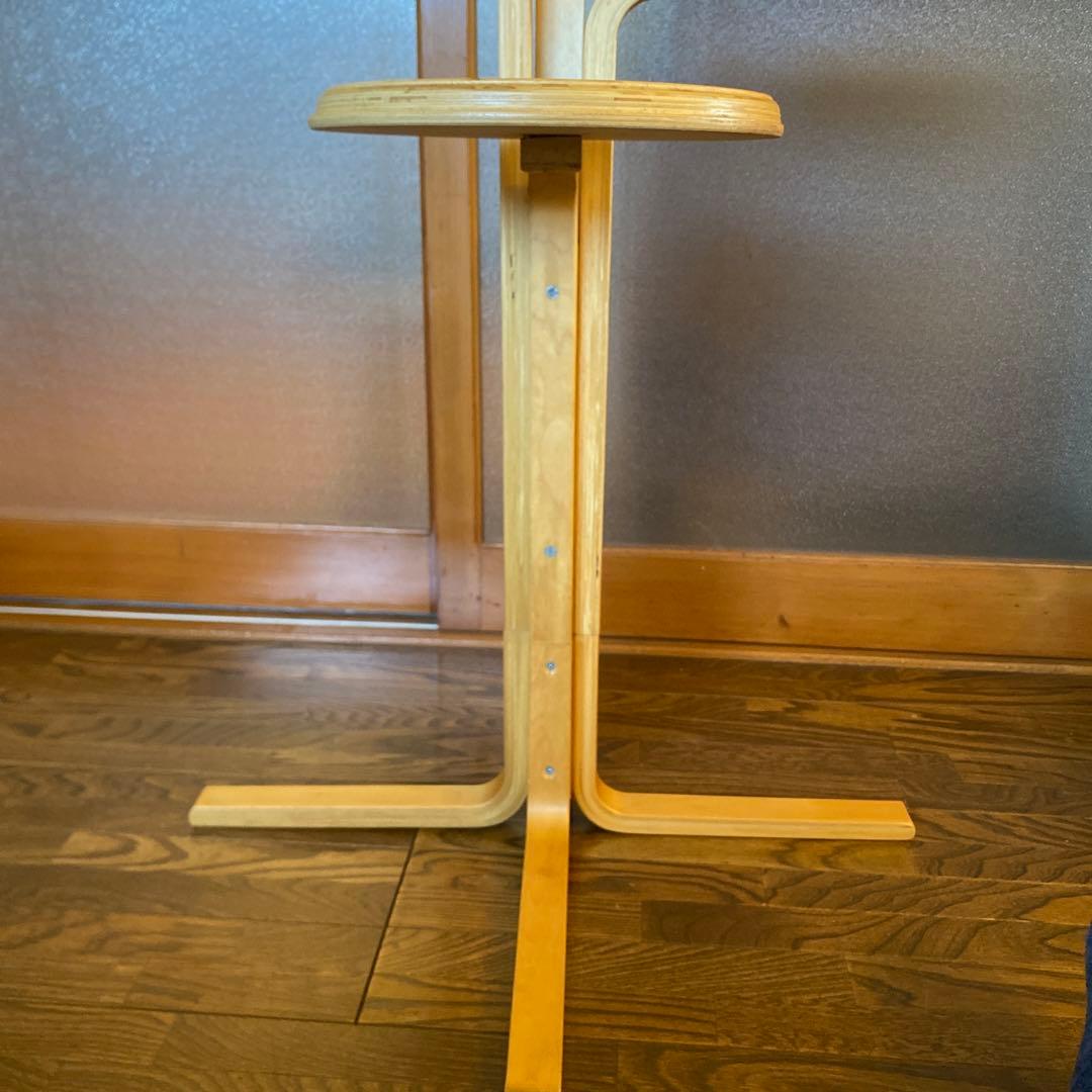 お洒落】木製4連フラワースタンド　小物置き　レトロ